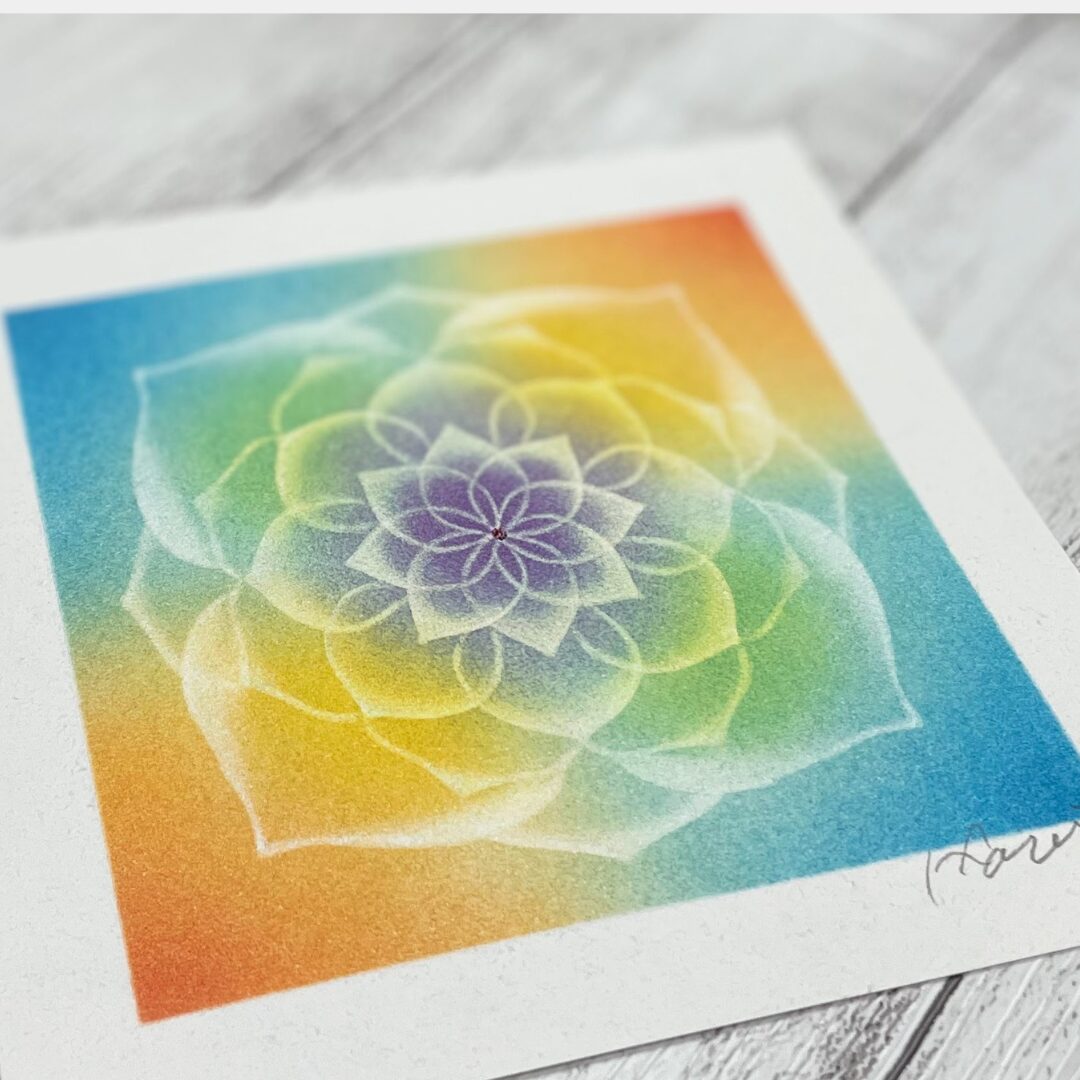 初めての曼荼羅アート