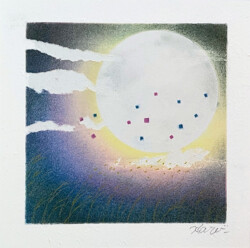 パステルアート ハーベストムーン